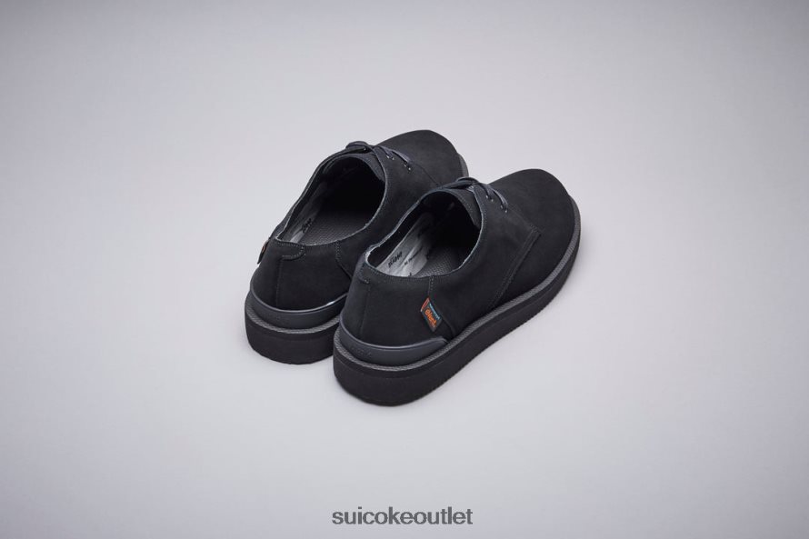 Unisex AOA-Sevab Black SUICOKE Casual Shoes 2002BP69