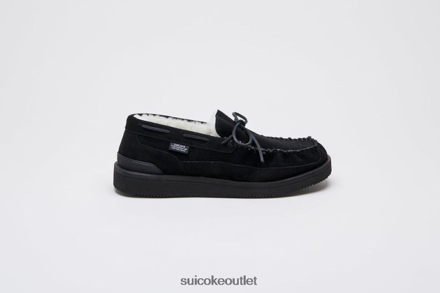 Unisex Owm-Mab Black SUICOKE Casual Shoes 2002BP78