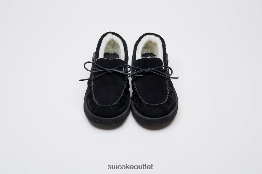 Unisex Owm-Mab Black SUICOKE Casual Shoes 2002BP78