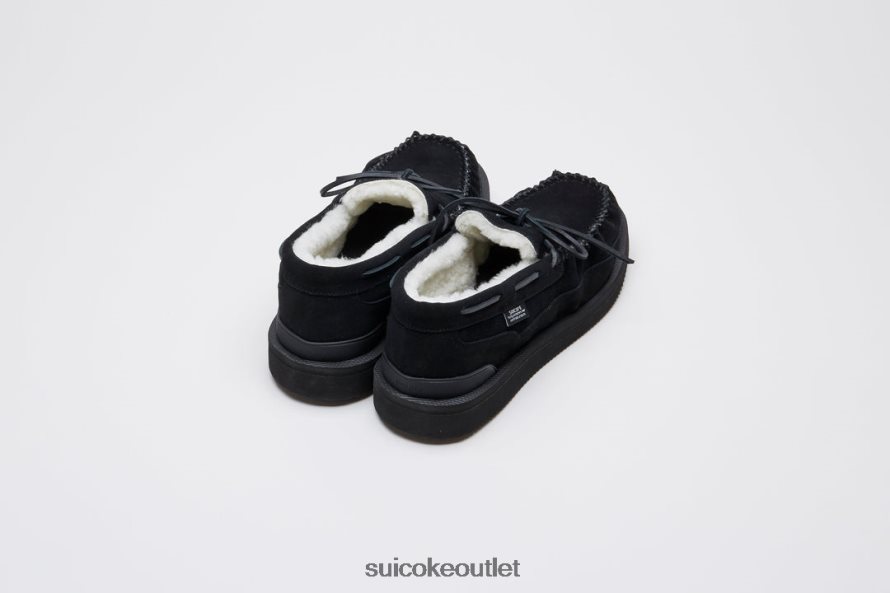 Unisex Owm-Mab Black SUICOKE Casual Shoes 2002BP78