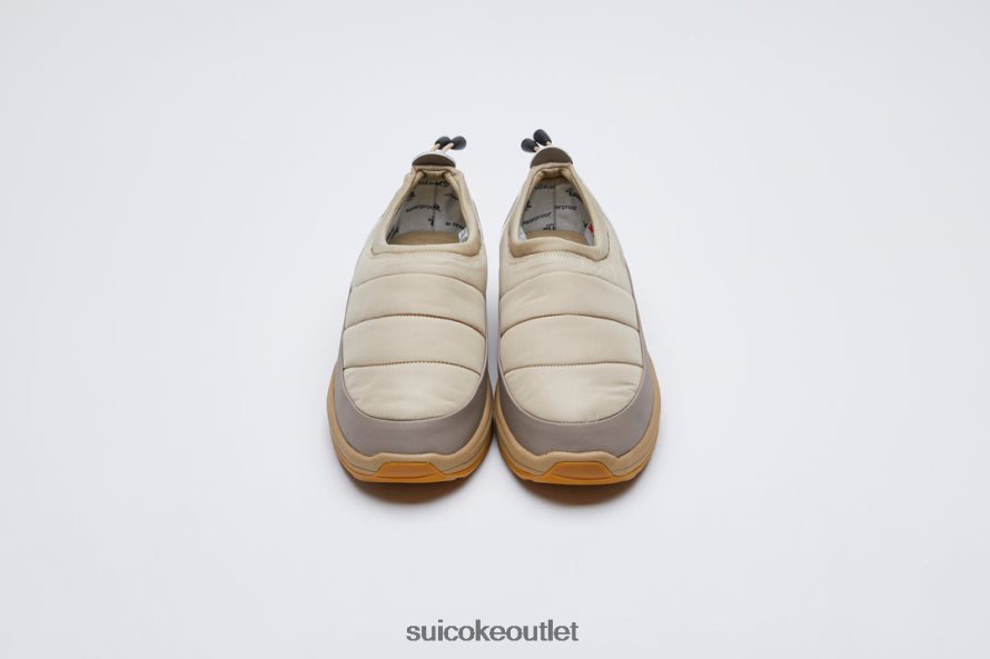 Unisex PEPPER-evab Beige SUICOKE Casual Shoes 2002BP65