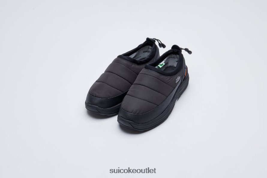 Unisex PEPPER-evab Black SUICOKE Casual Shoes 2002BP66