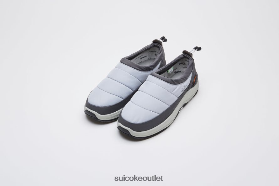 Unisex PEPPER-evab Grey SUICOKE Casual Shoes 2002BP77