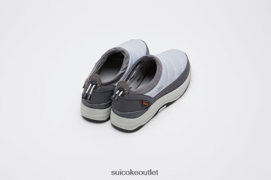 Unisex PEPPER-evab Grey SUICOKE Casual Shoes 2002BP77