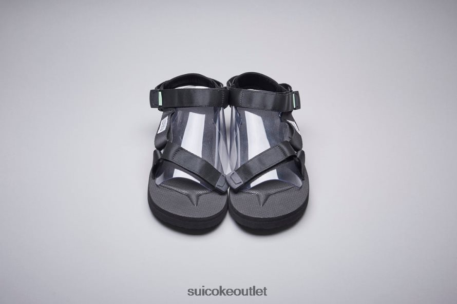 Unisex DEPA-Cab Black SUICOKE Sandals 2002BP2
