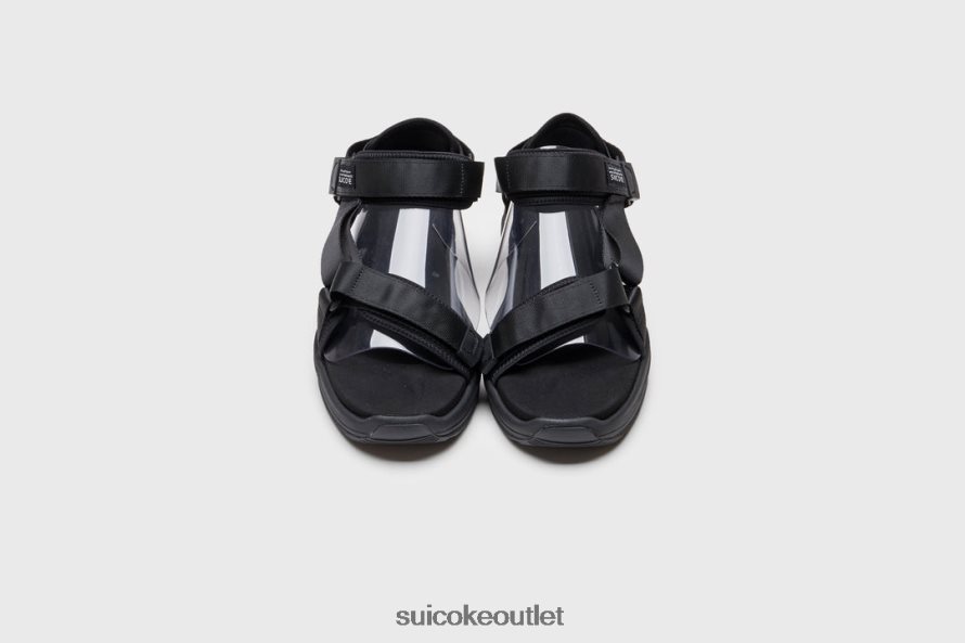 Unisex DEPA-RUN Black SUICOKE Sandals 2002BP18