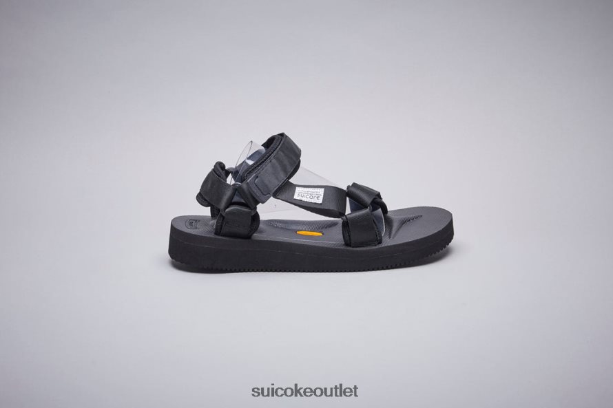 Unisex DEPA-V2 Black SUICOKE Sandals 2002BP1