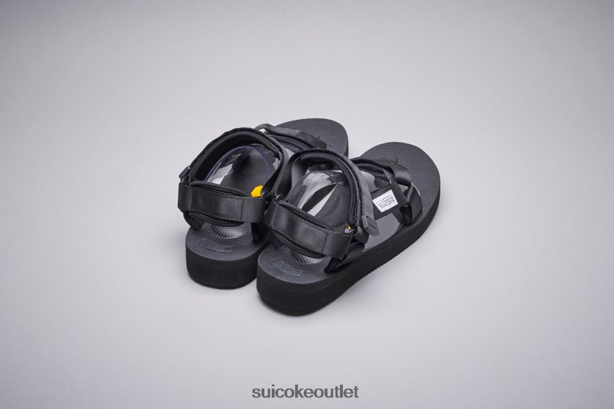 Unisex DEPA-V2 Black SUICOKE Sandals 2002BP1