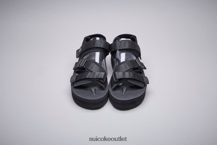 Unisex KISEE-VPO Black SUICOKE Sandals 2002BP5