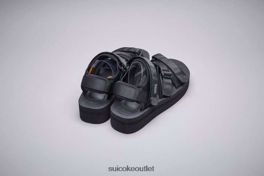 Unisex KISEE-VPO Black SUICOKE Sandals 2002BP5