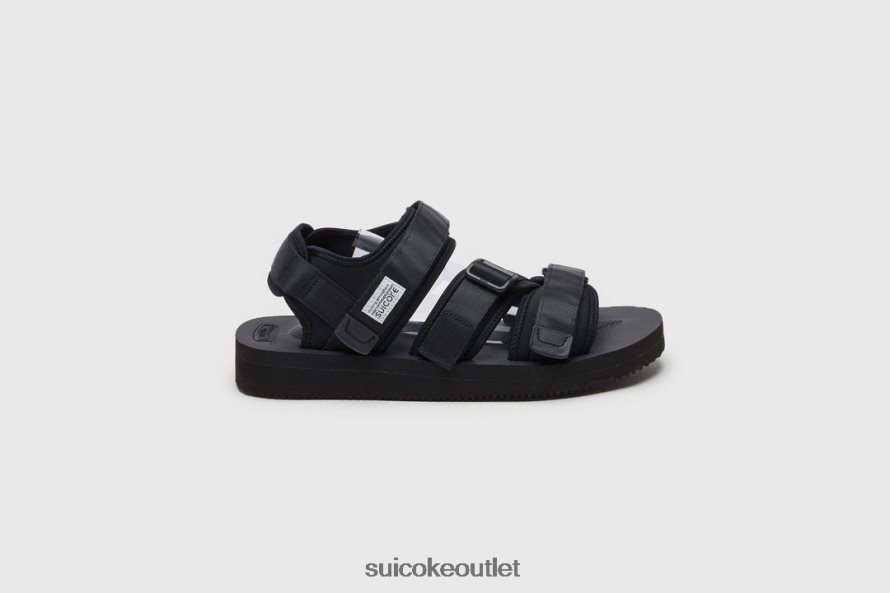 Unisex KISEE-V Black SUICOKE Sandals 2002BP6
