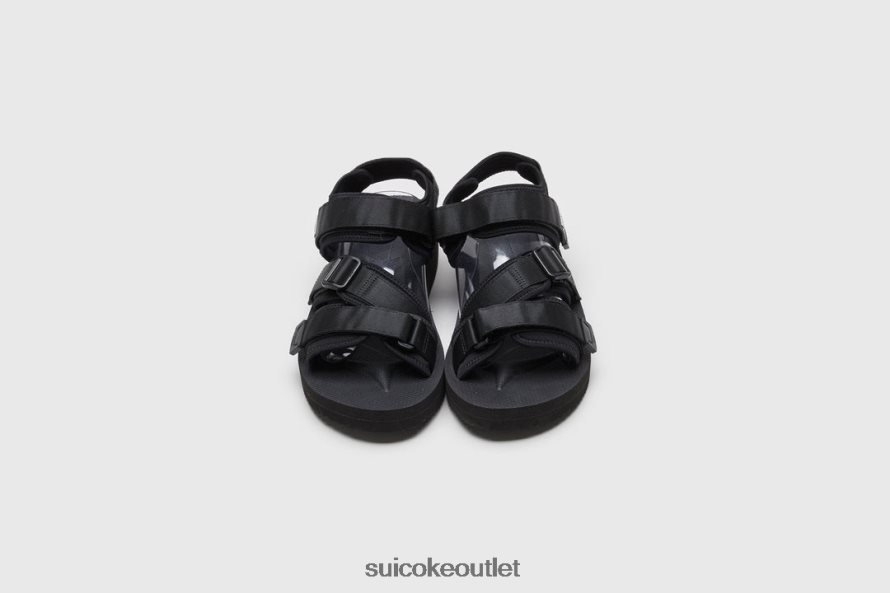 Unisex KISEE-V Black SUICOKE Sandals 2002BP6