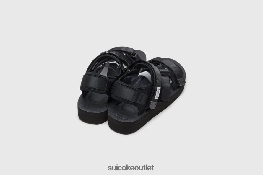 Unisex KISEE-V Black SUICOKE Sandals 2002BP6