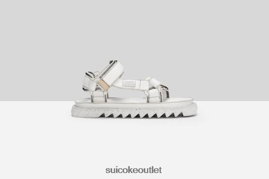 Unisex Marsell x DEPA 01 Bianco Optical SUICOKE Sandals 2002BP7