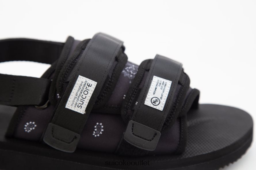 Unisex Neighborhood x MOTO-2NH Black SUICOKE Slides 2002BP61