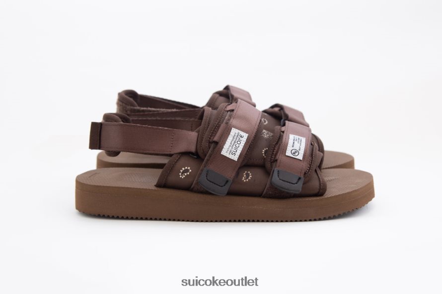 Unisex Neighborhood x MOTO-2NH Brown SUICOKE Slides 2002BP60