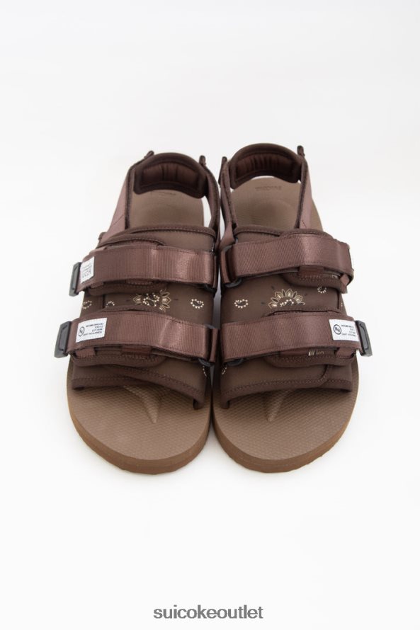 Unisex Neighborhood x MOTO-2NH Brown SUICOKE Slides 2002BP60