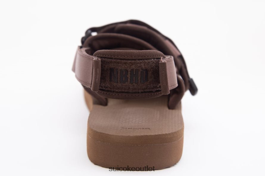 Unisex Neighborhood x MOTO-2NH Brown SUICOKE Slides 2002BP60
