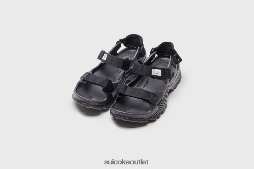 Unisex WAKE Black SUICOKE Sandals 2002BP25