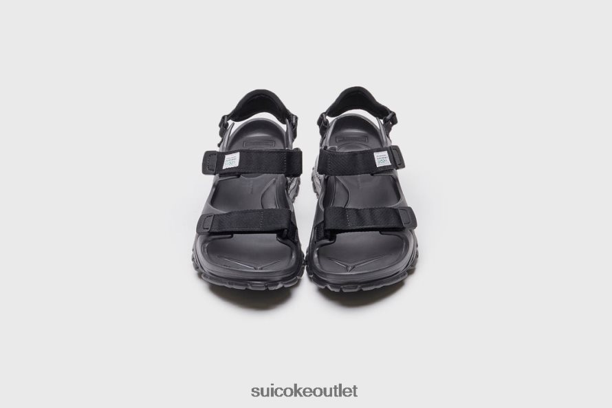Unisex WAKE Black SUICOKE Sandals 2002BP25