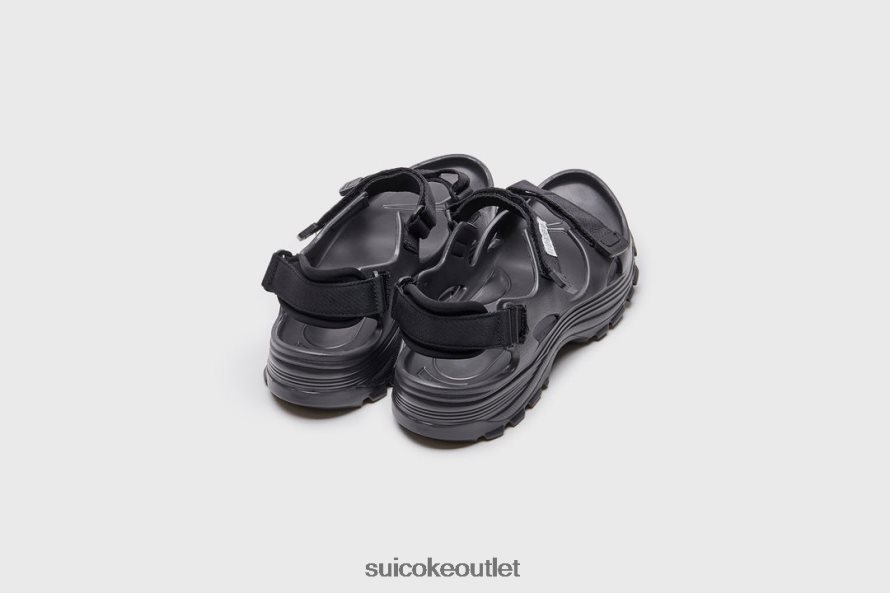 Unisex WAKE Black SUICOKE Sandals 2002BP25