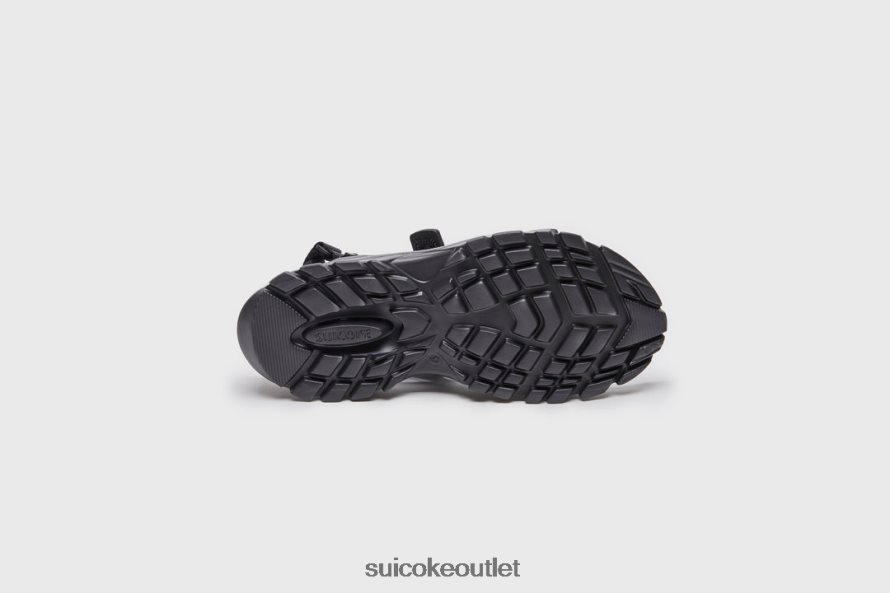 Unisex WAKE Black SUICOKE Sandals 2002BP25