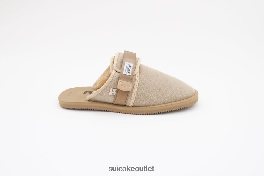 Unisex Daniel Arsham x ZAVO-MabDA Beige SUICOKE Slides 2002BP52