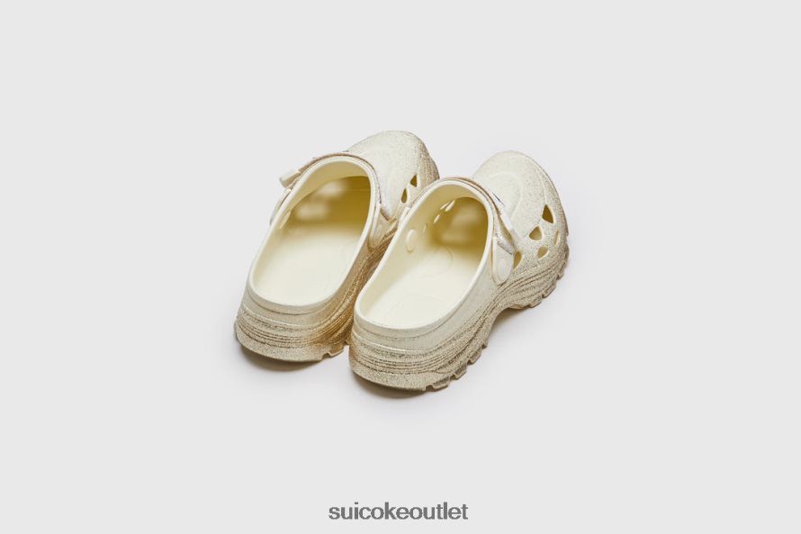 Unisex MOK CURB Beige/Gold LANVIN x SUICOKE Sandals 2002BP33