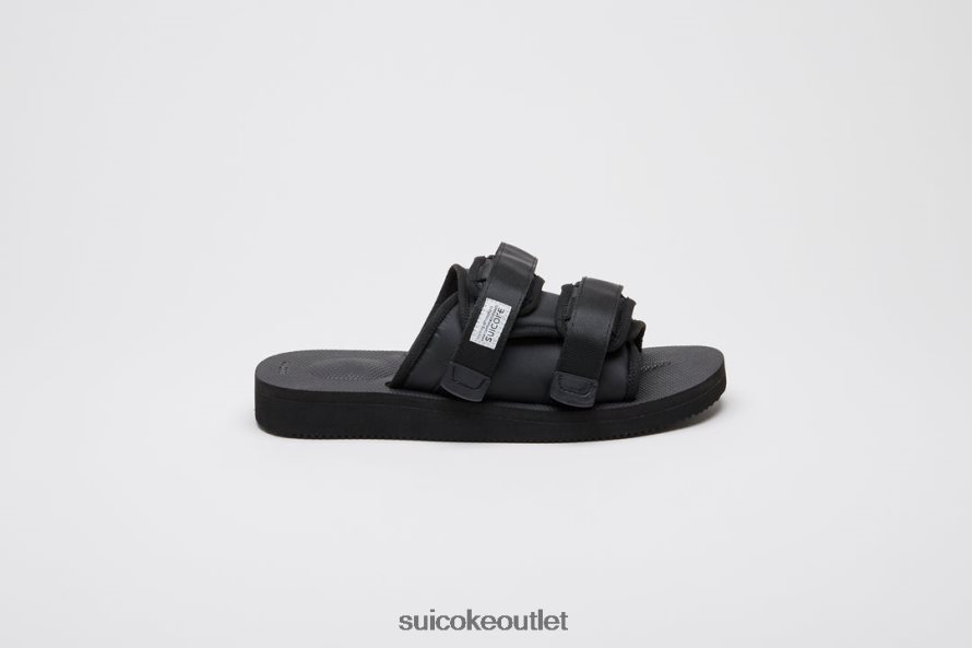 Unisex MOTO-Cab Black SUICOKE Slides 2002BP63