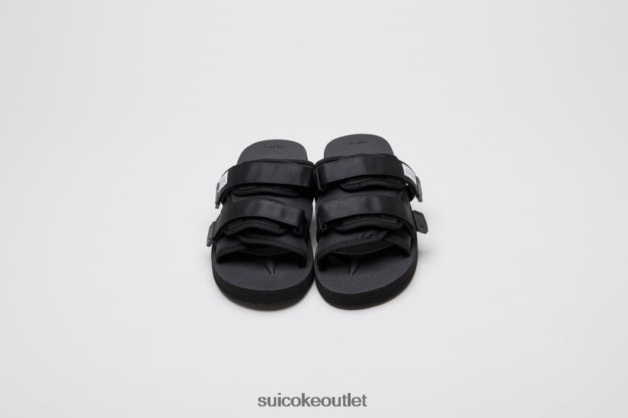 Unisex MOTO-Cab Black SUICOKE Slides 2002BP63