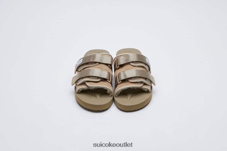 Unisex MOTO-Mab Taupe SUICOKE Slides 2002BP49