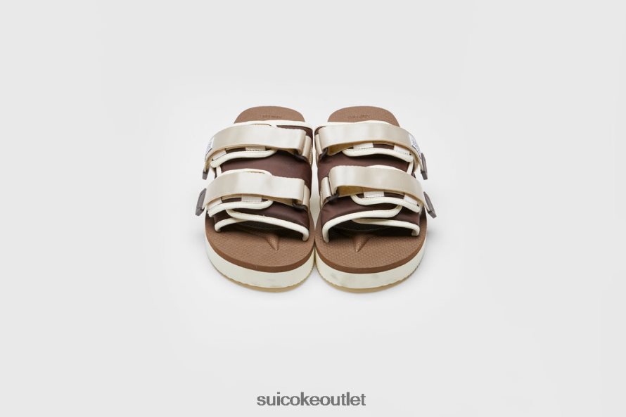 Unisex MOTO-PO Ivy/Brown SUICOKE Slides 2002BP41
