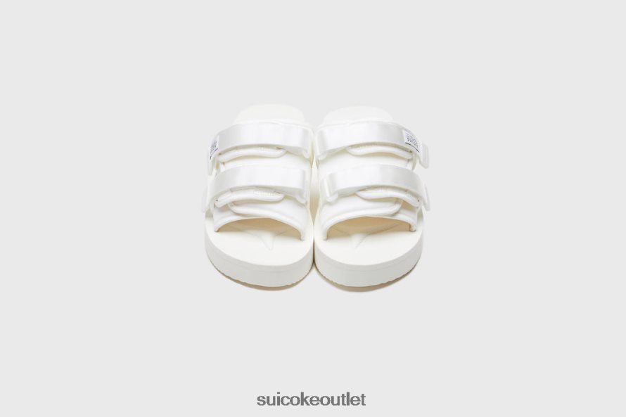 Unisex MOTO-PO White SUICOKE Slides 2002BP38