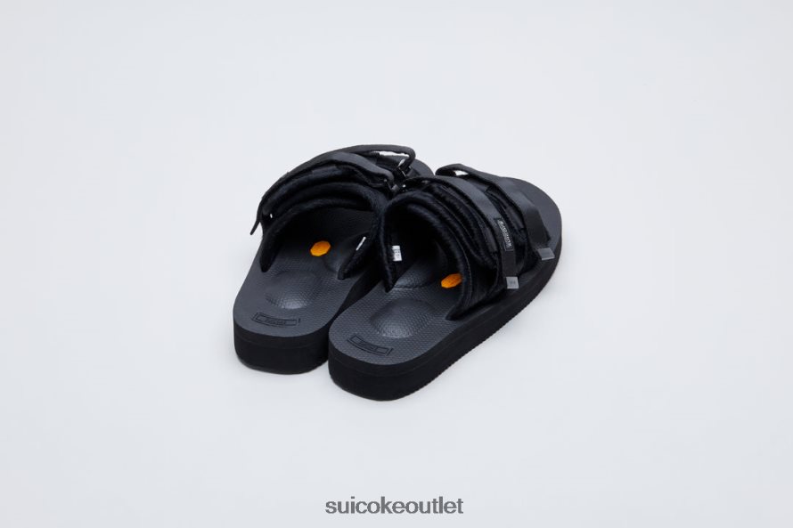 Unisex MOTO-VHL Black SUICOKE Slides 2002BP46