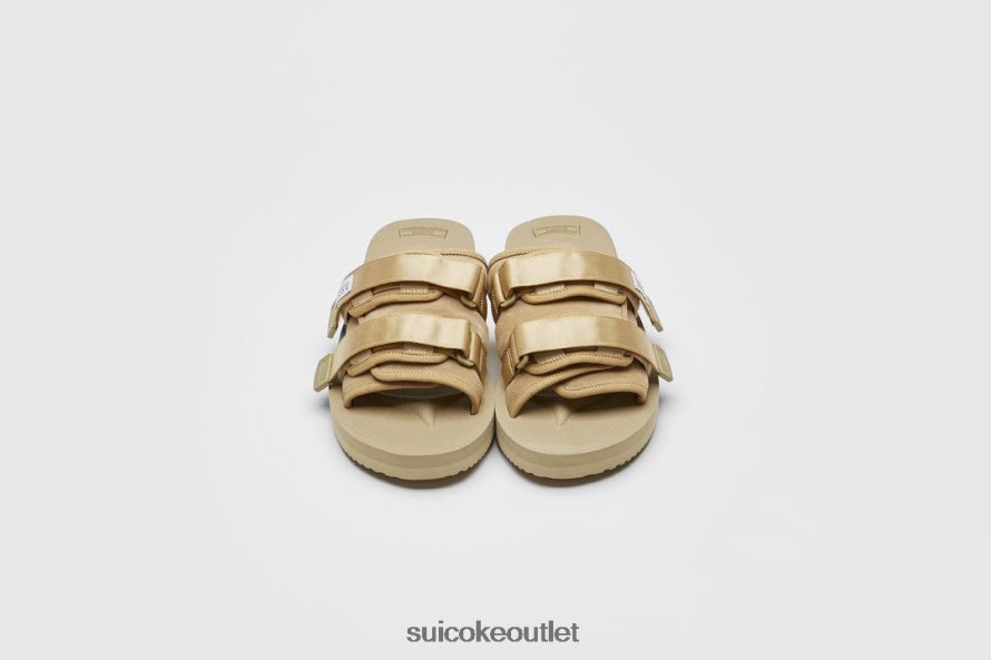 Unisex MOTO-VS Beige SUICOKE Slides 2002BP40