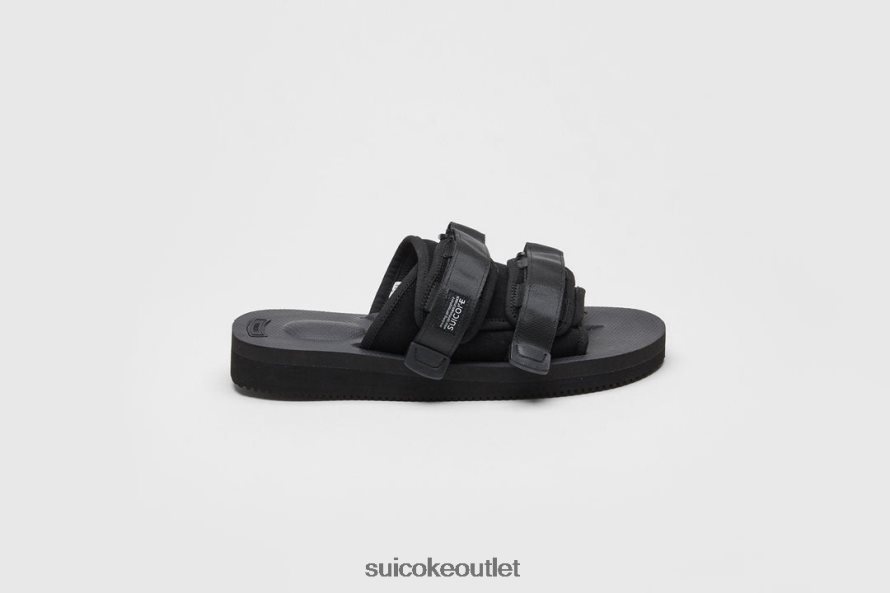 Unisex MOTO-VS Black SUICOKE Slides 2002BP64