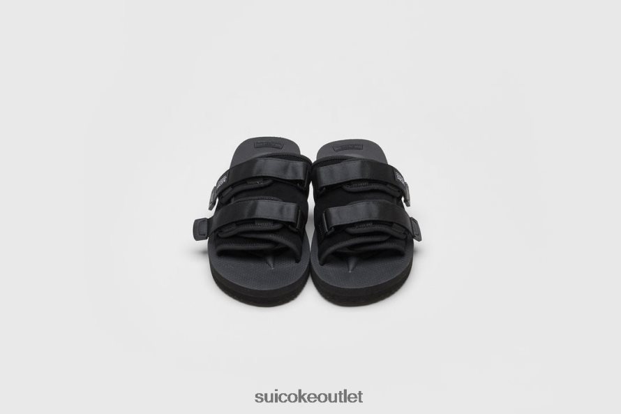 Unisex MOTO-VS Black SUICOKE Slides 2002BP64