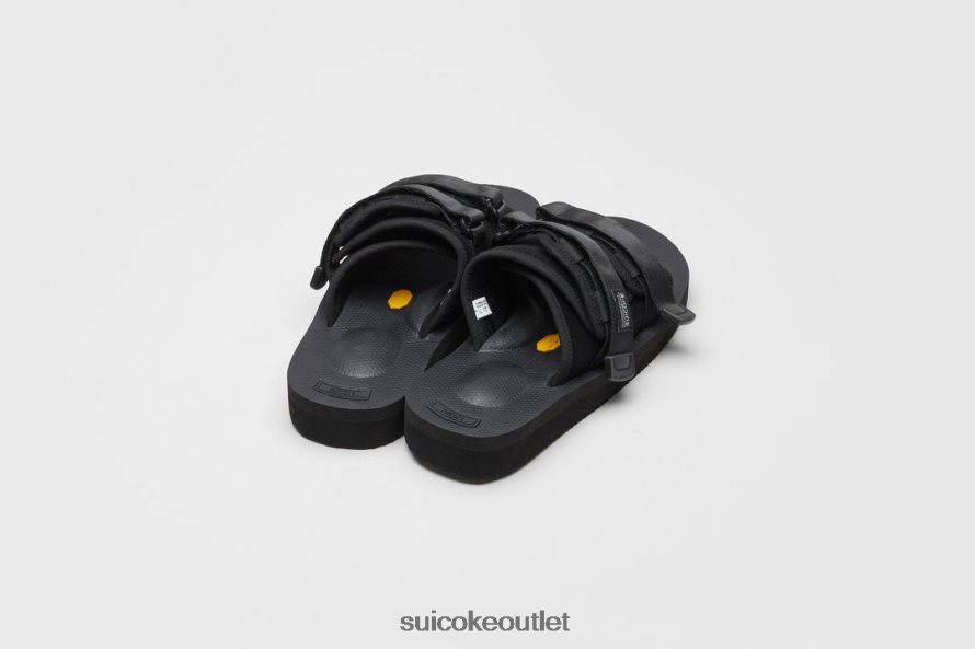 Unisex MOTO-VS Black SUICOKE Slides 2002BP64