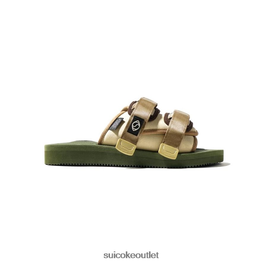 Unisex Soulection x MOTO-ACabSL Beige SUICOKE Slides 2002BP56