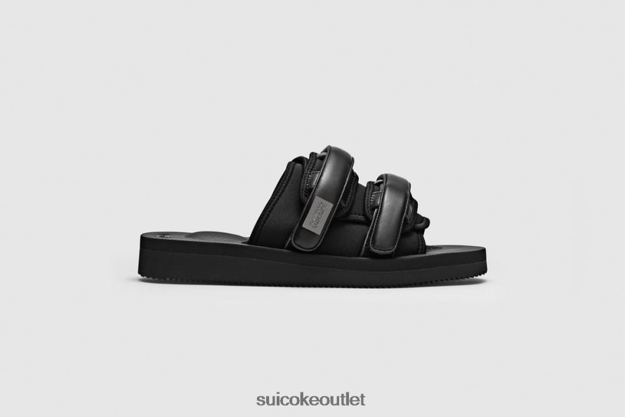 Unisex Tom Wood Edition x MOTO Black SUICOKE Slides 2002BP58