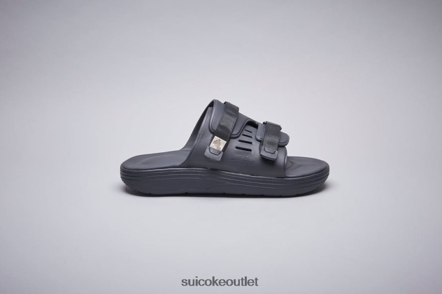 Unisex URICH BLACK SUICOKE Slides 2002BP62