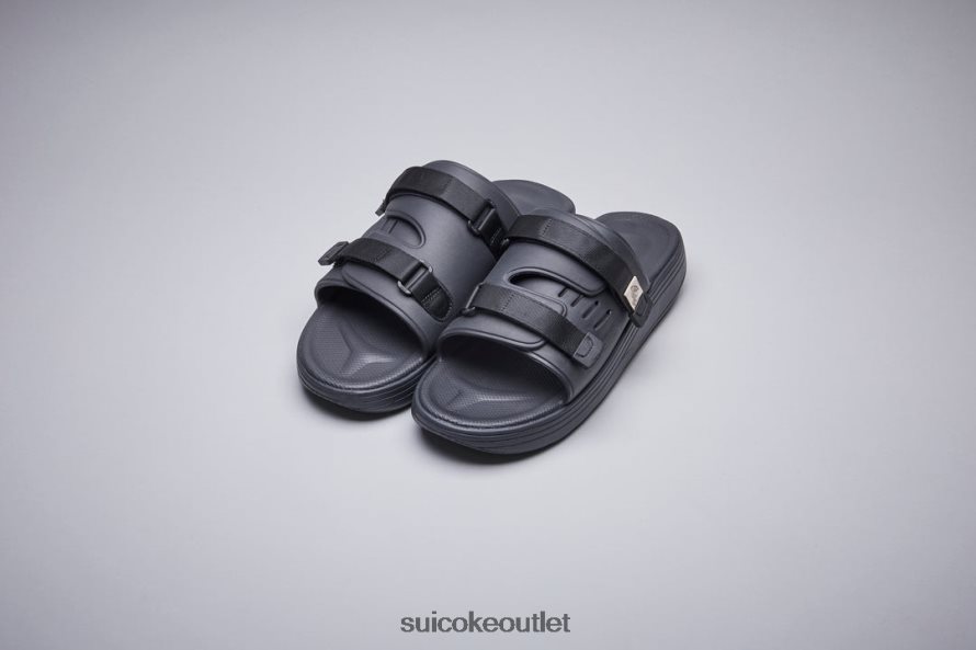 Unisex URICH BLACK SUICOKE Slides 2002BP62