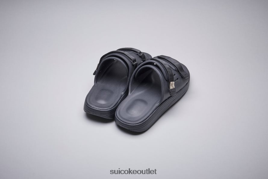 Unisex URICH BLACK SUICOKE Slides 2002BP62