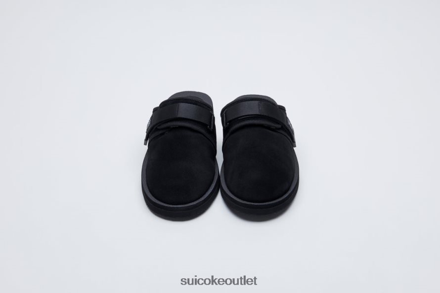 Unisex ZAVO-Mab Black SUICOKE Slides 2002BP48