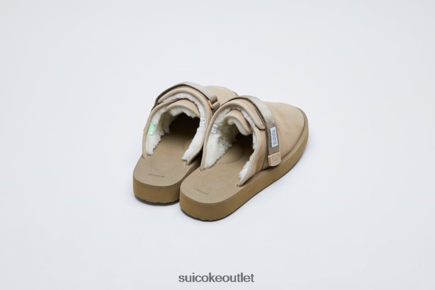 Unisex ZAVO-Mab Taupe SUICOKE Slides 2002BP47